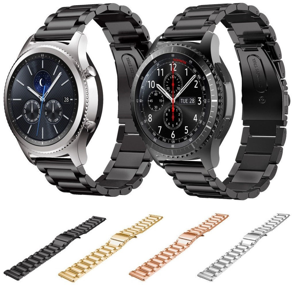 Vildt skøn Universal Huawei Metal Rem - Sort#serie_1