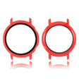 Huawei Watch GT 2 42mm cadre durable avec coque en verre trempé - Rouge