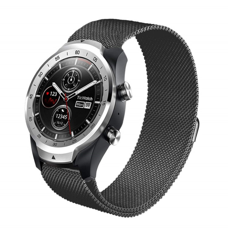 Helt vildt holdbart Huawei Watch GT 2 46mm Metal Rem - Sort#serie_1