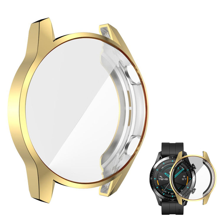 Super Flot Huawei Watch GT 2 46mm Silikone Cover - Guld#serie_2