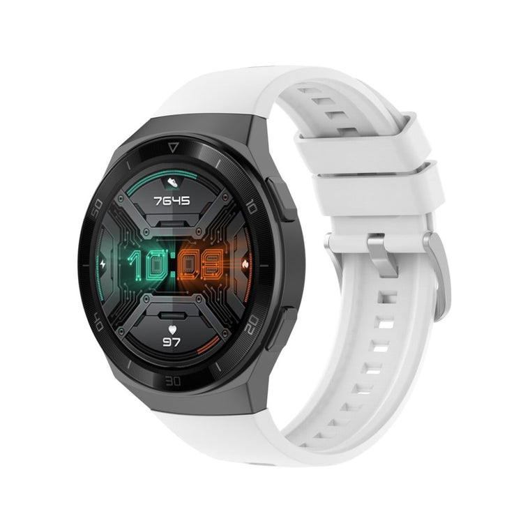 Meget kønt Huawei Watch GT 2e Silikone Rem - Hvid#serie_2