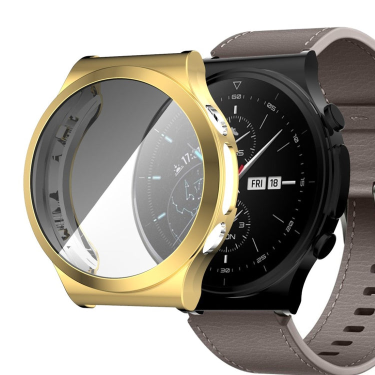 Vildt Fed Huawei Watch GT 2 Pro Silikone Cover - Guld#serie_1