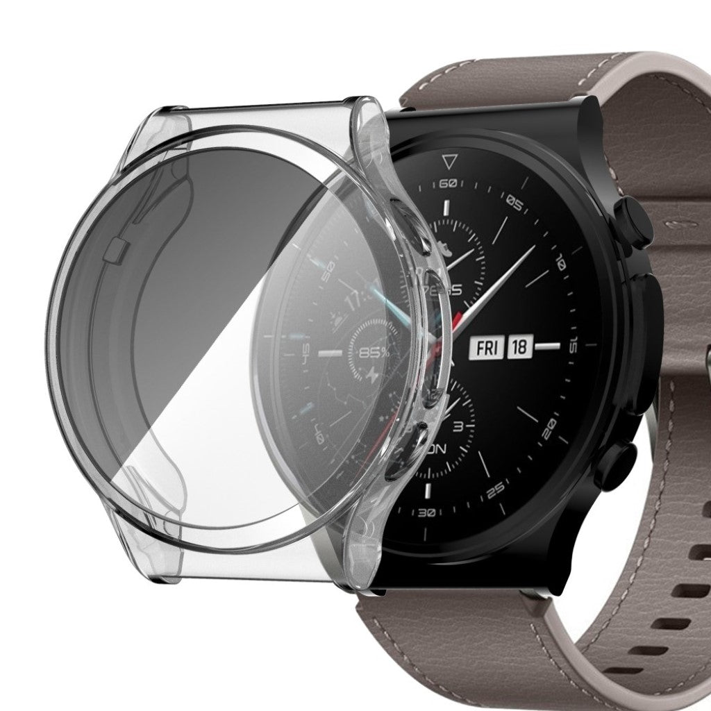 Vildt Fed Huawei Watch GT 2 Pro Silikone Cover - Gennemsigtig#serie_5