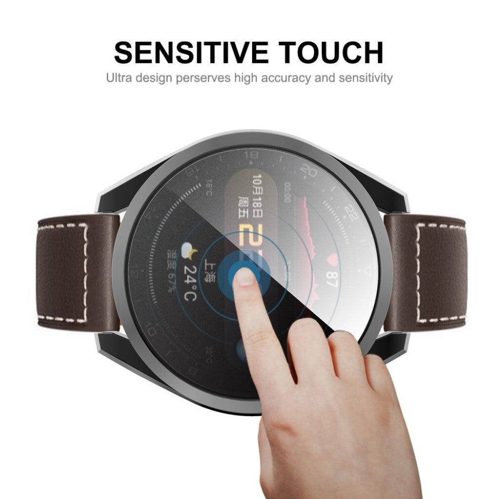 Fed Huawei Watch 3 Pro Silikone Cover - Pink#serie_3