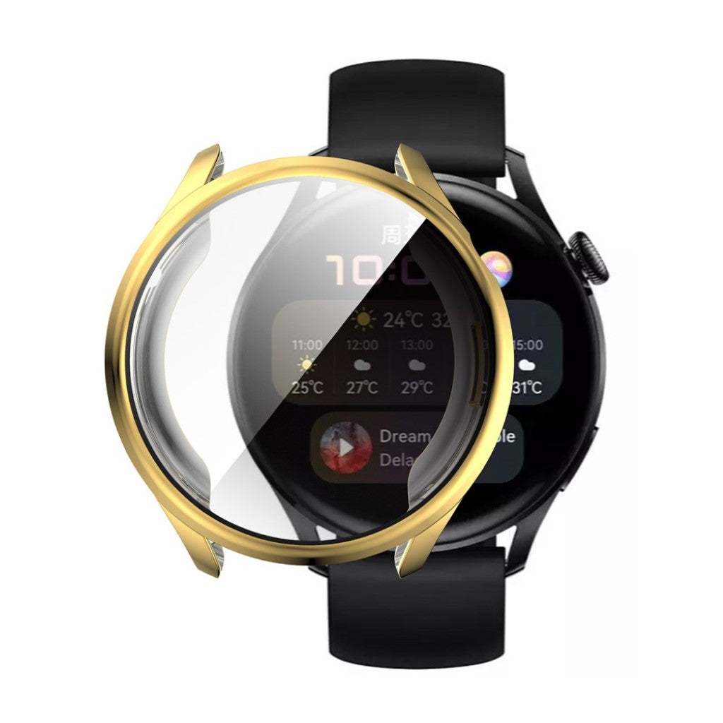 Super Fed Huawei Watch 3 Silikone Cover - Guld#serie_2