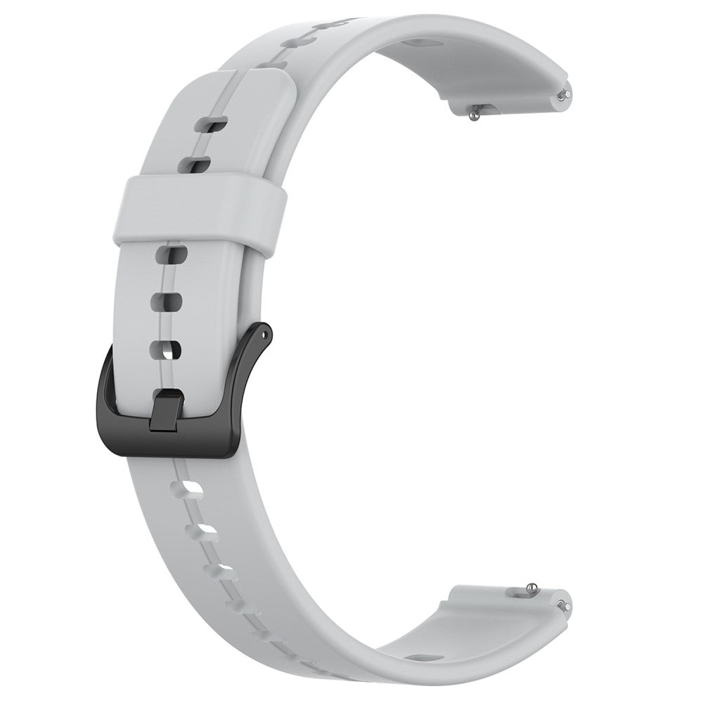 Vildt hårdfør Huawei Watch Fit Mini Silikone Rem - Sølv#serie_5