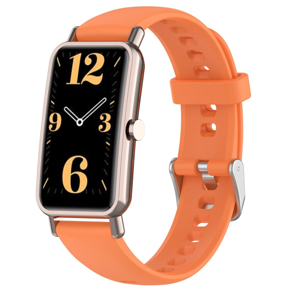 Rigtigt hårdfør Universal Silikone Rem - Orange#serie_9