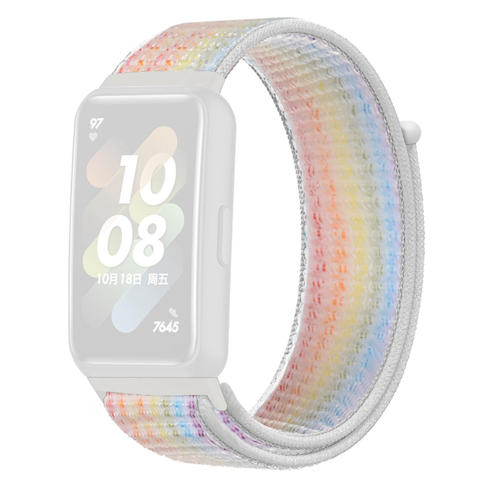 Vildt fint Huawei Band 7 Nylon Rem - Flerfarvet#serie_2