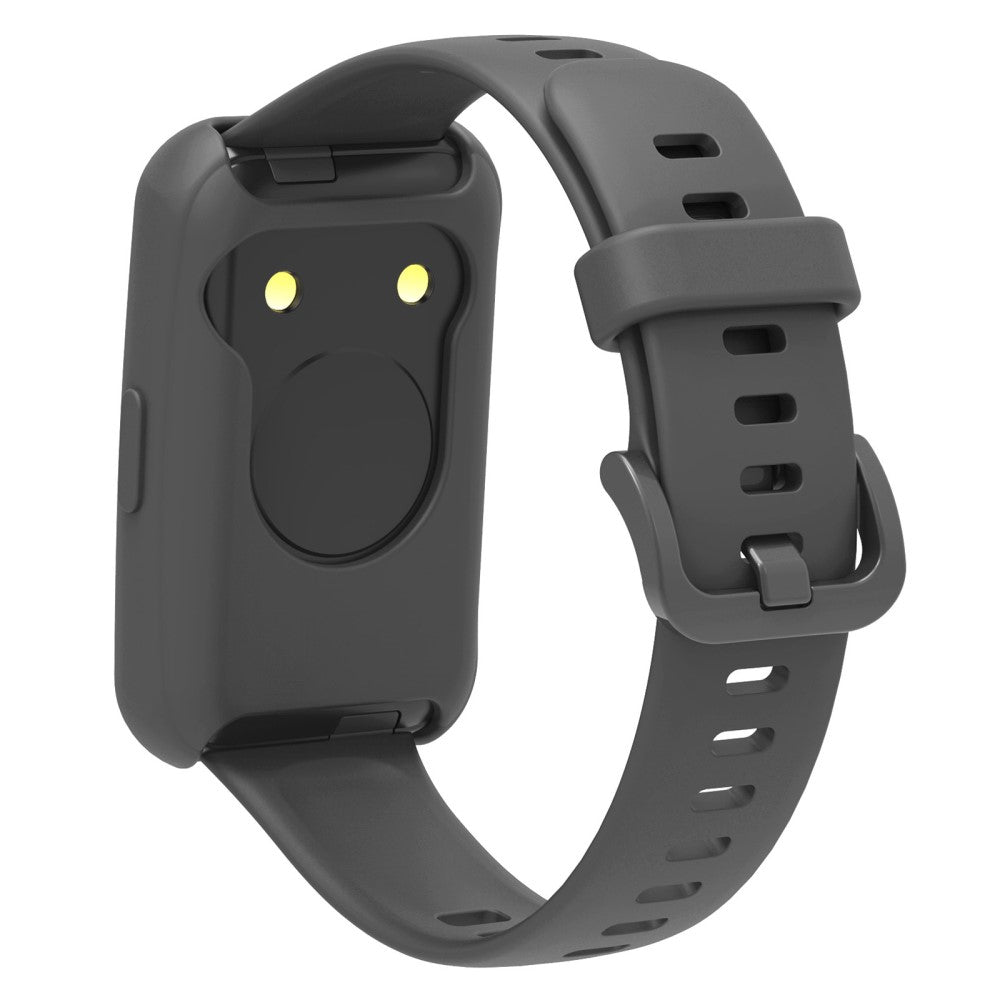 Flot Huawei Band 7 Silikone Cover - Sølv#serie_8