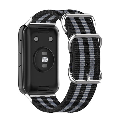 Cool Huawei Watch Fit 2 Stof Urrem - Sort#serie_3