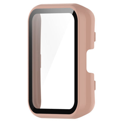 Super Fint Huawei Watch Fit 2 Cover med Skærmbeskytter i Plastik og Hærdet Glas - Pink#serie_6