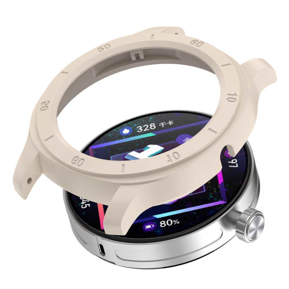 Huawei Watch GT Cyber Beskyttende Plastik Bumper  - Hvid#serie_9