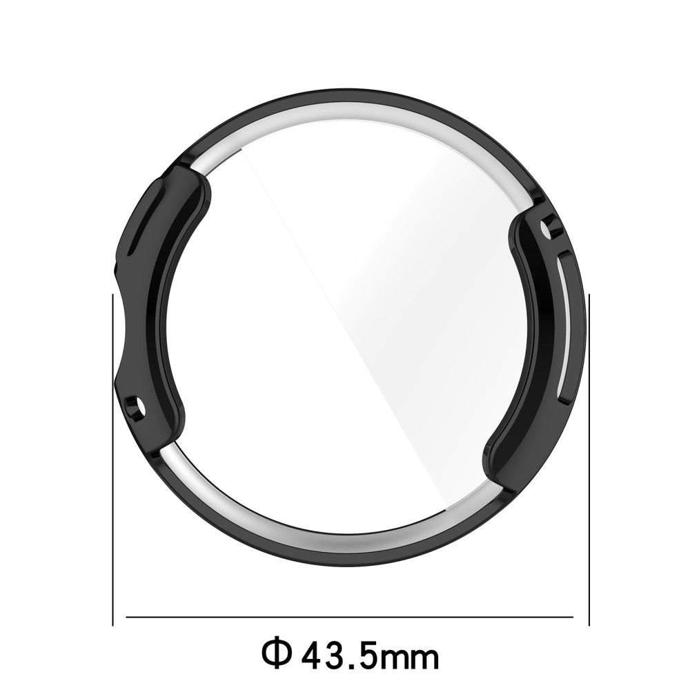 Godt Google Pixel Watch Cover med Skærmbeskytter i Silikone - Pink#serie_6