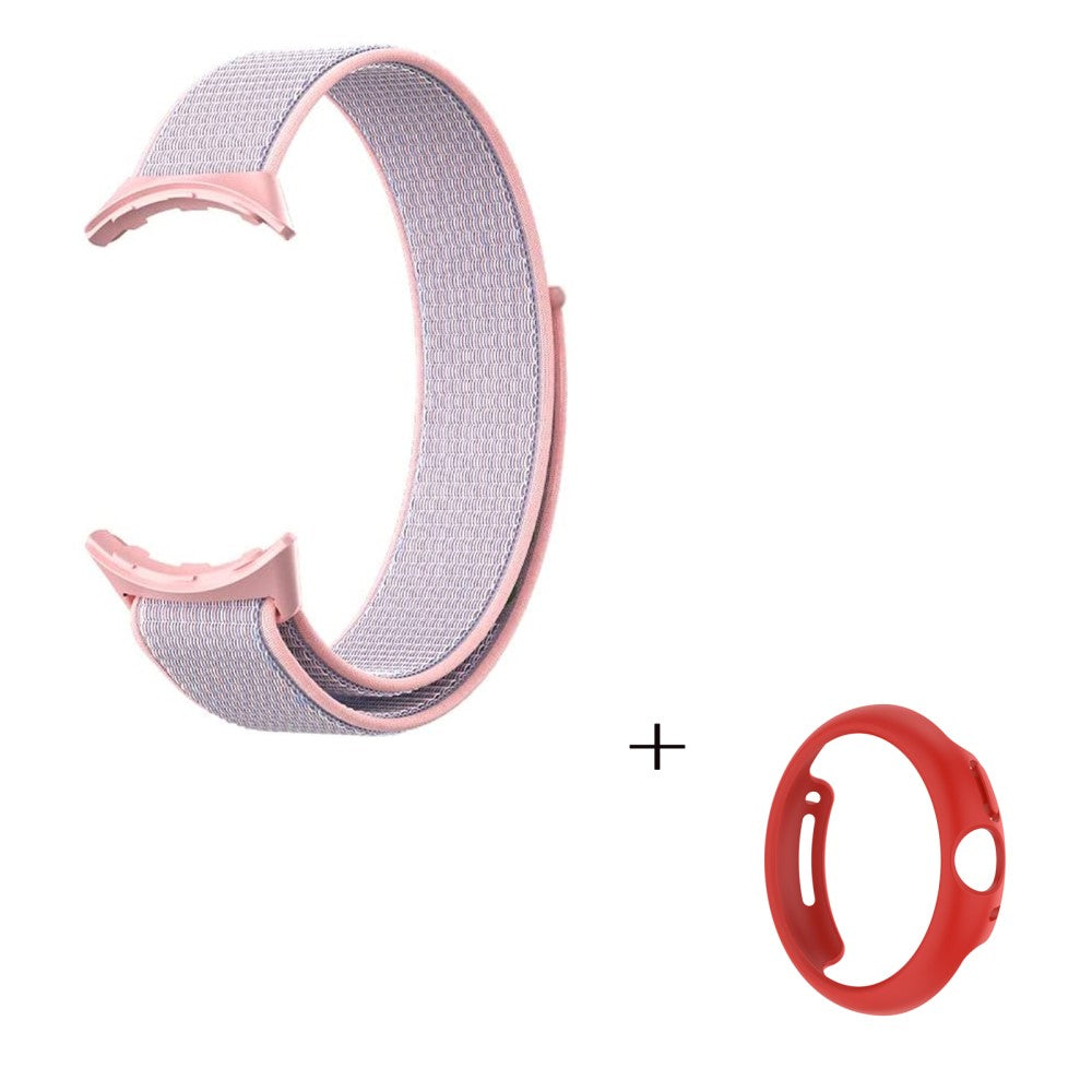 Yndigt Google Pixel Watch Plastik og Nylon Rem - Pink#serie_3