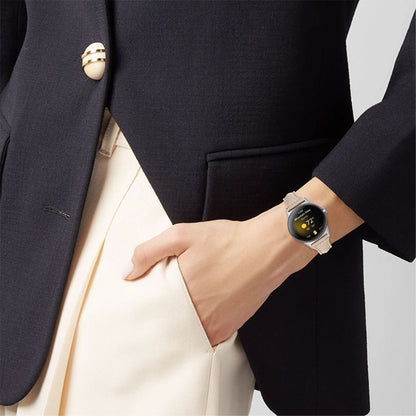 Rigtigt kønt Google Pixel Watch Ægte læder Rem - Brun#serie_13