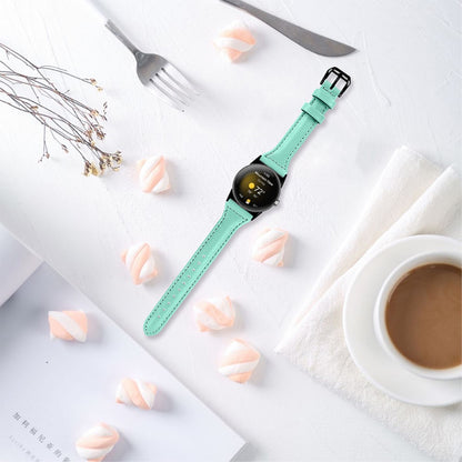 Meget fantastisk Google Pixel Watch Ægte læder Rem - Grøn#serie_11