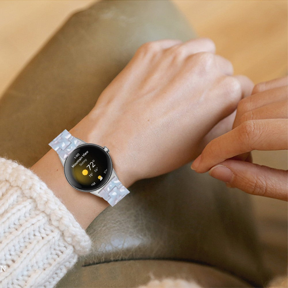 Mega skøn Google Pixel Watch Plastik Rem - Blå#serie_2