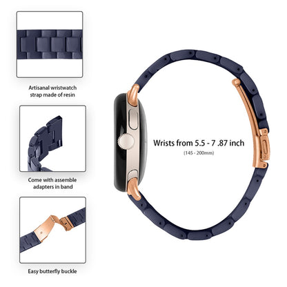 Mega skøn Google Pixel Watch Plastik Rem - Blå#serie_3