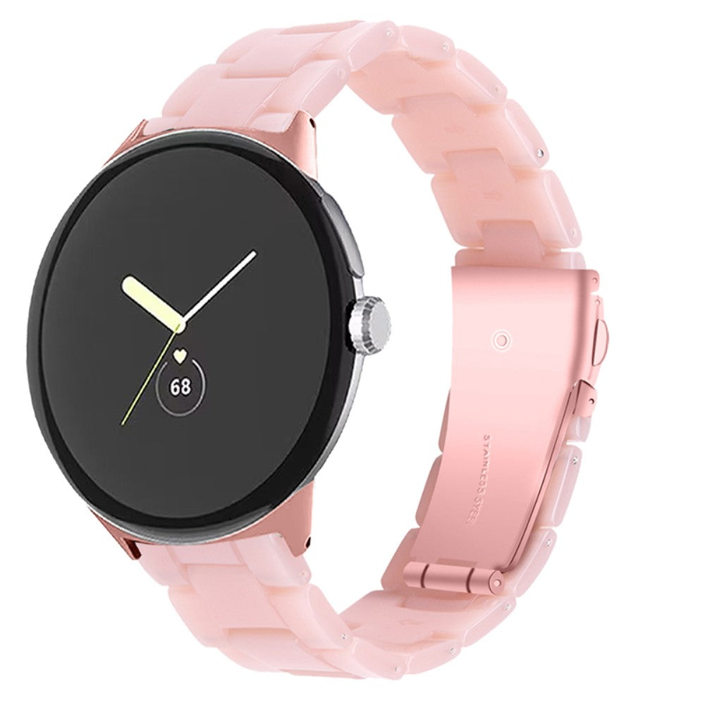 Super pænt Google Pixel Watch Plastik Rem - Pink#serie_14