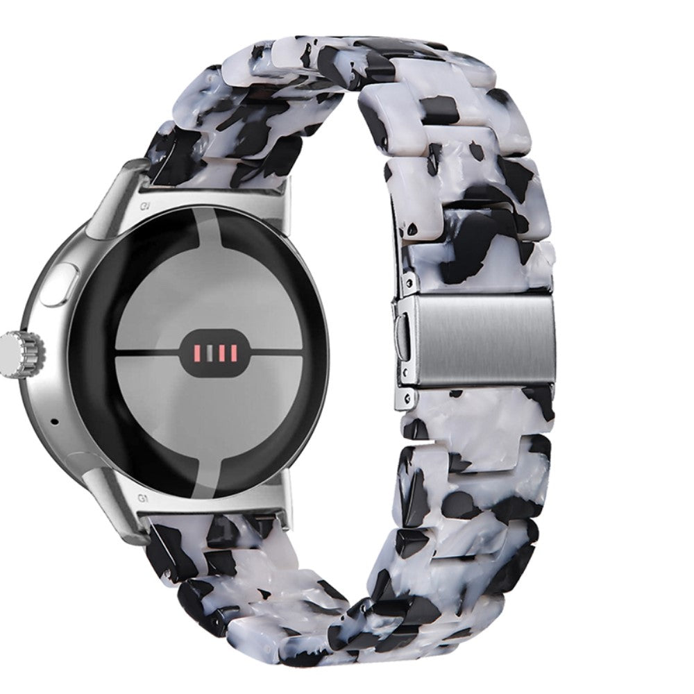 Super pænt Google Pixel Watch Plastik Rem - Sort#serie_20