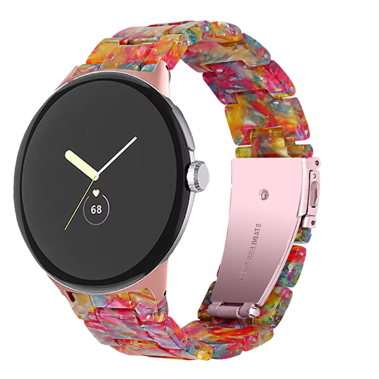 Super pænt Google Pixel Watch Plastik Rem - Flerfarvet#serie_6