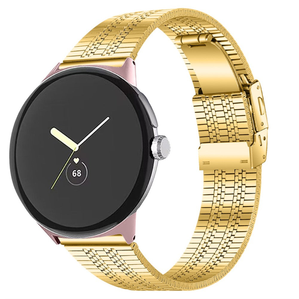 Vildt sejt Google Pixel Watch Metal Rem - Guld#serie_2