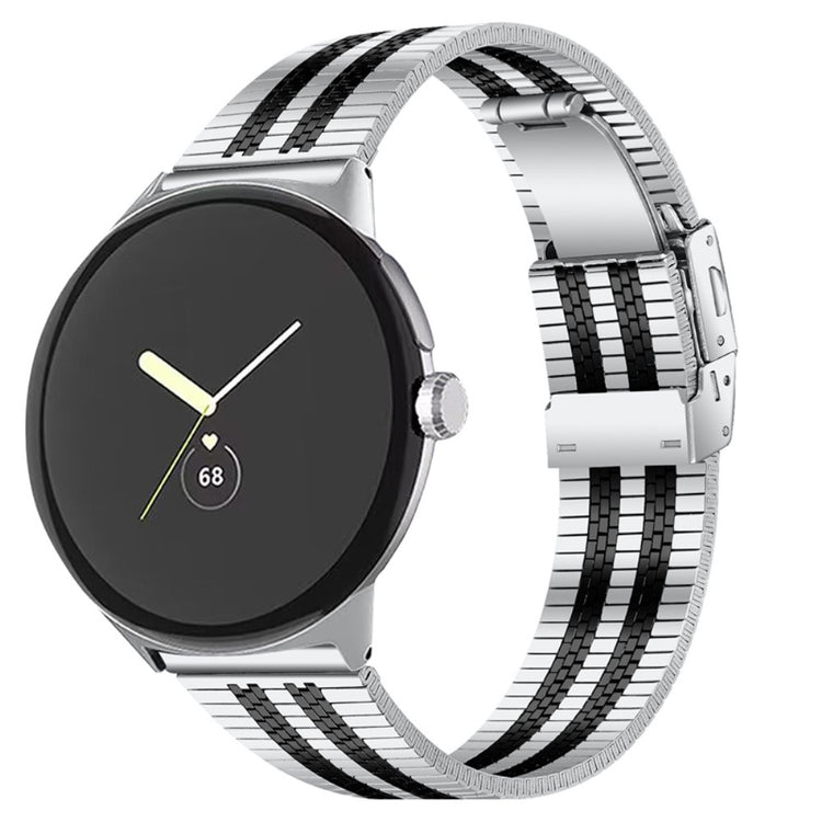 Vildt sejt Google Pixel Watch Metal Rem - Sølv#serie_4