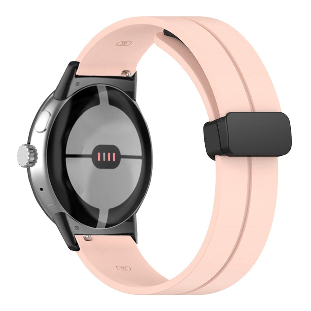 Rigtigt nydelig Google Pixel Watch Silikone Rem - Pink#serie_4