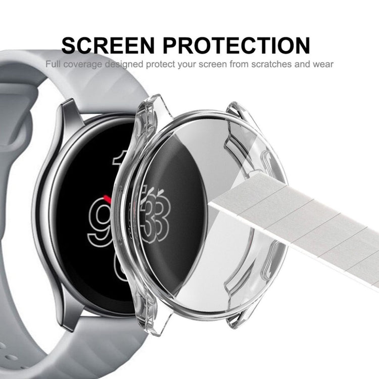 Rigtigt Fint OnePlus Watch Silikone Cover - Gennemsigtig#serie_1