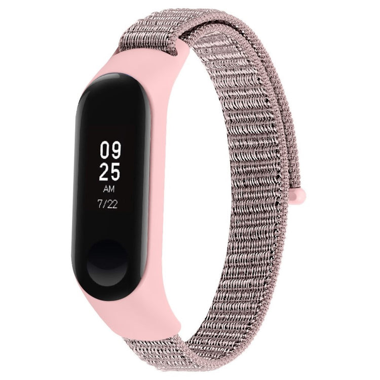 Smuk Xiaomi Mi Smart Band 4 / Xiaomi Mi Band 3 Nylon Rem - Pink#serie_2