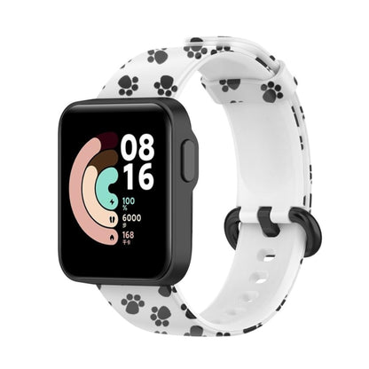 Sejt Xiaomi Mi Watch Lite / Xiaomi Redmi Watch Silikone Rem - Hvid#serie_2