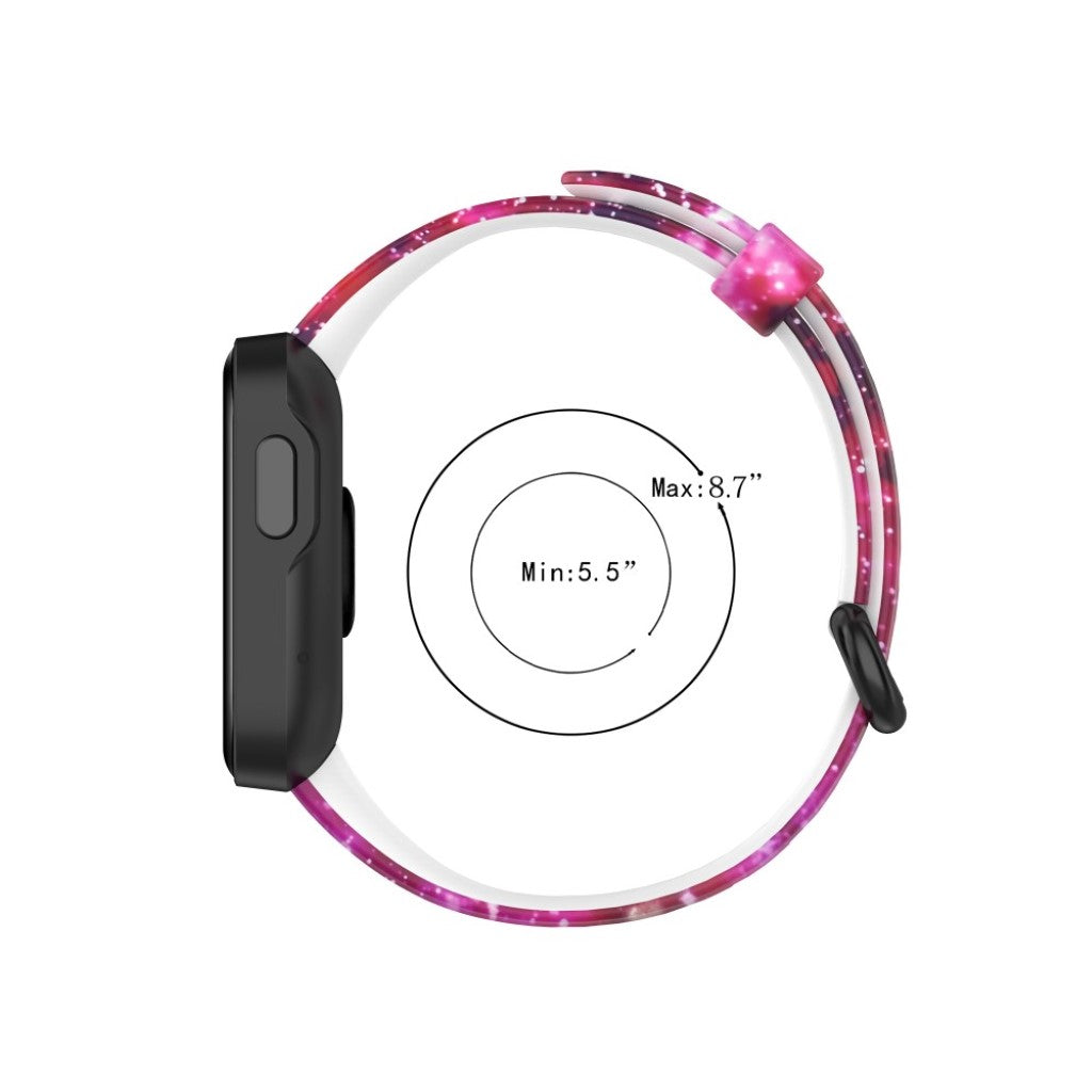 Sejt Xiaomi Mi Watch Lite / Xiaomi Redmi Watch Silikone Rem - Hvid#serie_2