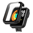 Super Pulito Xiaomi Mi Watch Lite / Xiaomi Redmi Watch Universali Cover con Protezione schermo in Vetro e Plastica