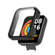 Super bonne coque Xiaomi Redmi Watch 2 avec protection d'écran en plastique et verre trempé.
