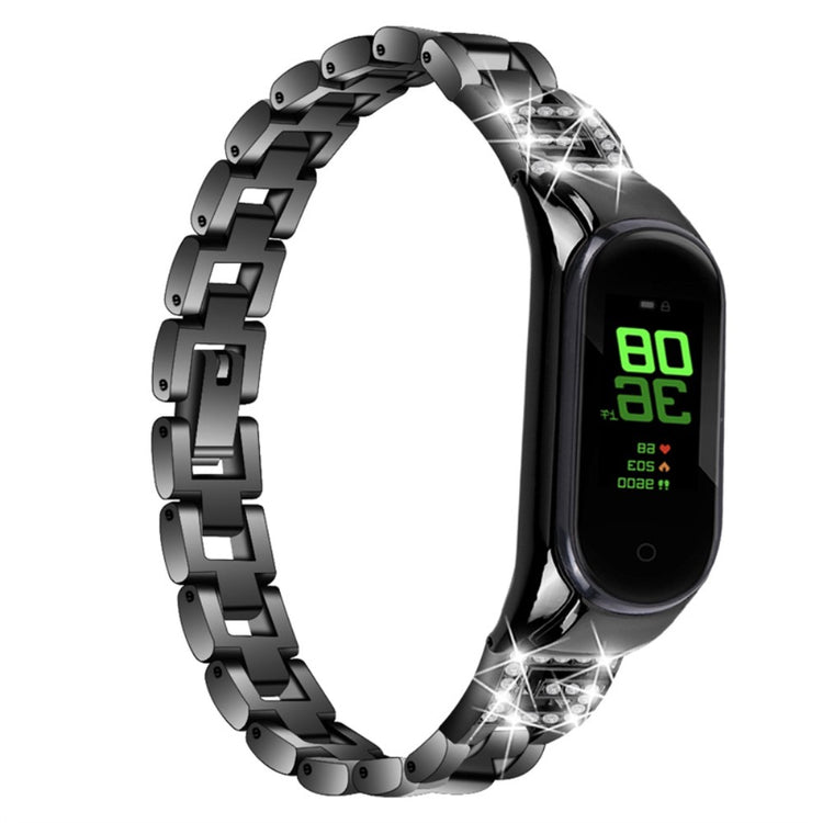 Rigtigt godt Xiaomi Mi Band 7 Metal Urrem - Sort#serie_1