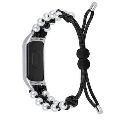 Super skøn Xiaomi Mi Band 7 Stof Urrem - Sort#serie_3