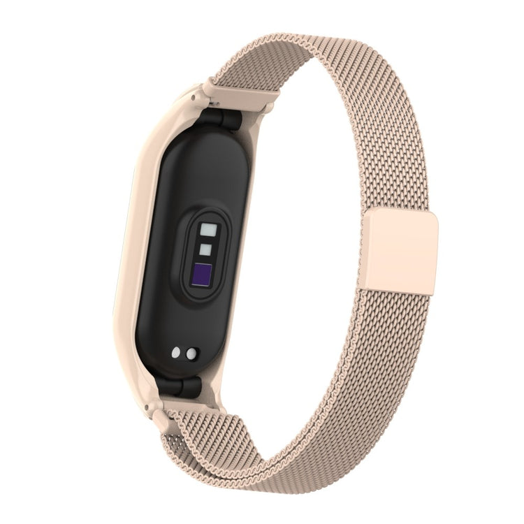 Mega holdbart Xiaomi Mi Band 7 Metal Rem - Beige#serie_15