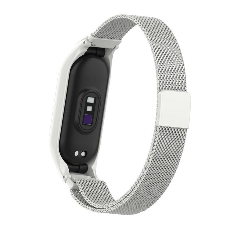 Mega holdbart Xiaomi Mi Band 7 Metal Rem - Sølv#serie_16