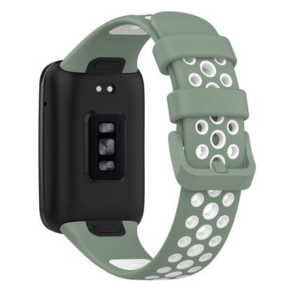Helt vildt nydelig Xiaomi Mi Band 7 Pro Silikone Urrem - Grøn#serie_1
