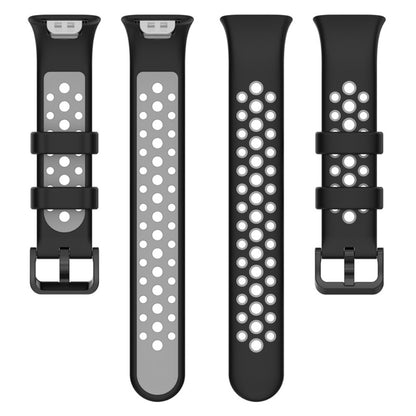 Helt vildt nydelig Xiaomi Mi Band 7 Pro Silikone Urrem - Sort#serie_5