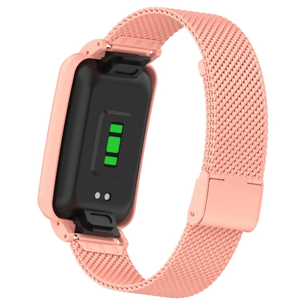 Rigtigt skøn Xiaomi Mi Band 7 Pro Metal Urrem - Pink#serie_11