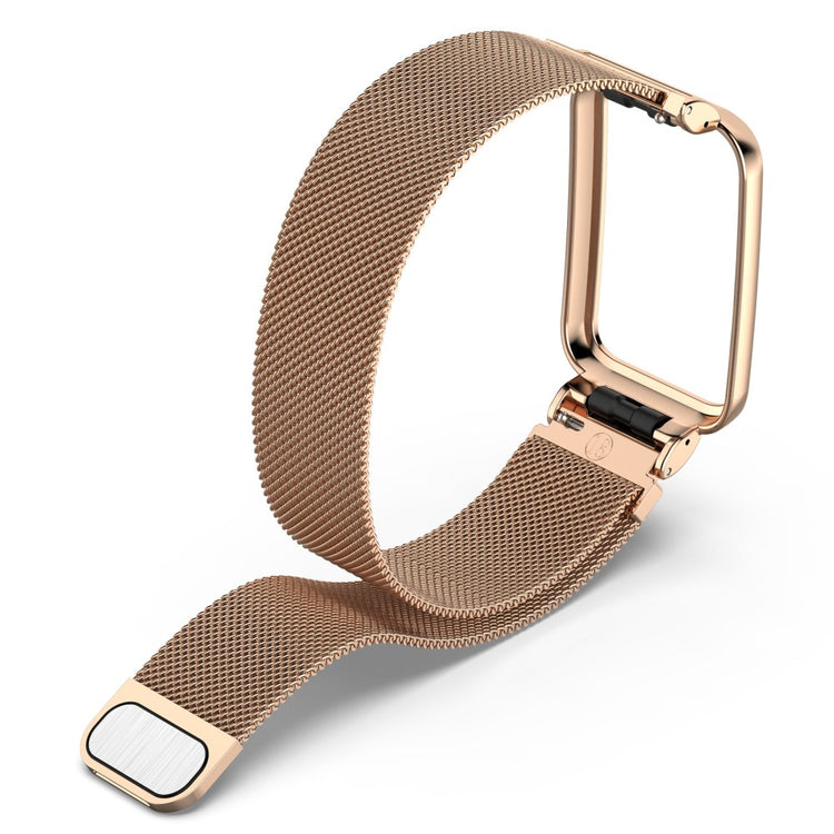 Rigtigt pænt Xiaomi Mi Band 7 Pro Metal Rem - Pink#serie_032