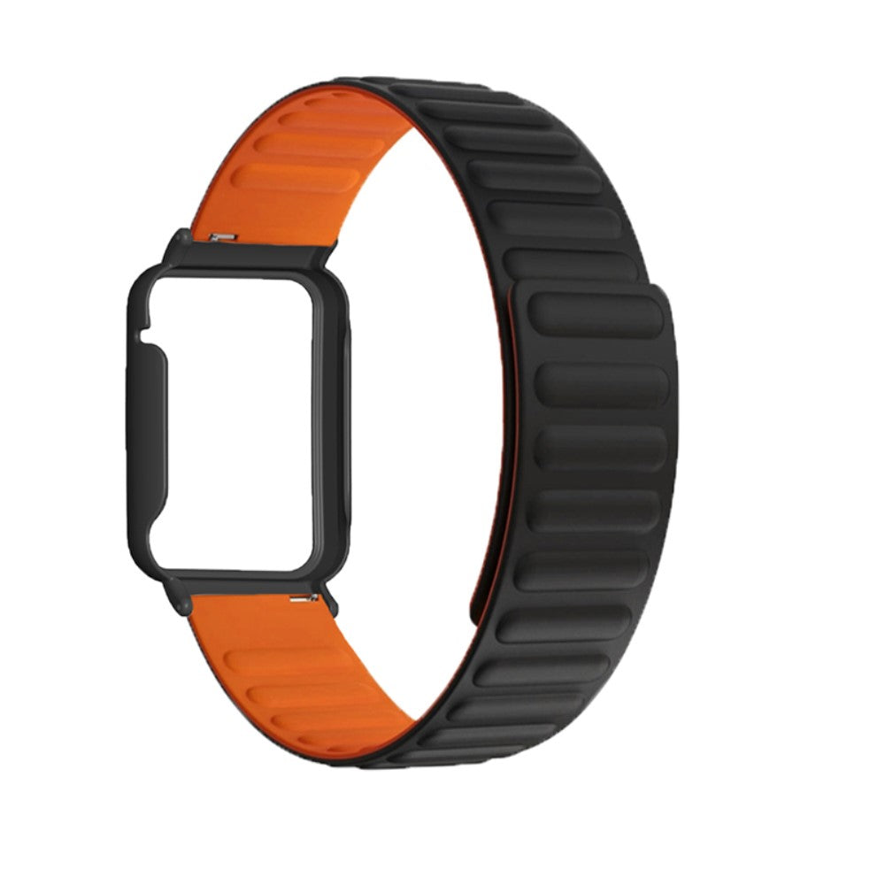 Helt vildt fantastisk Xiaomi Mi Band 7 Pro Silikone Rem - Sort#serie_1