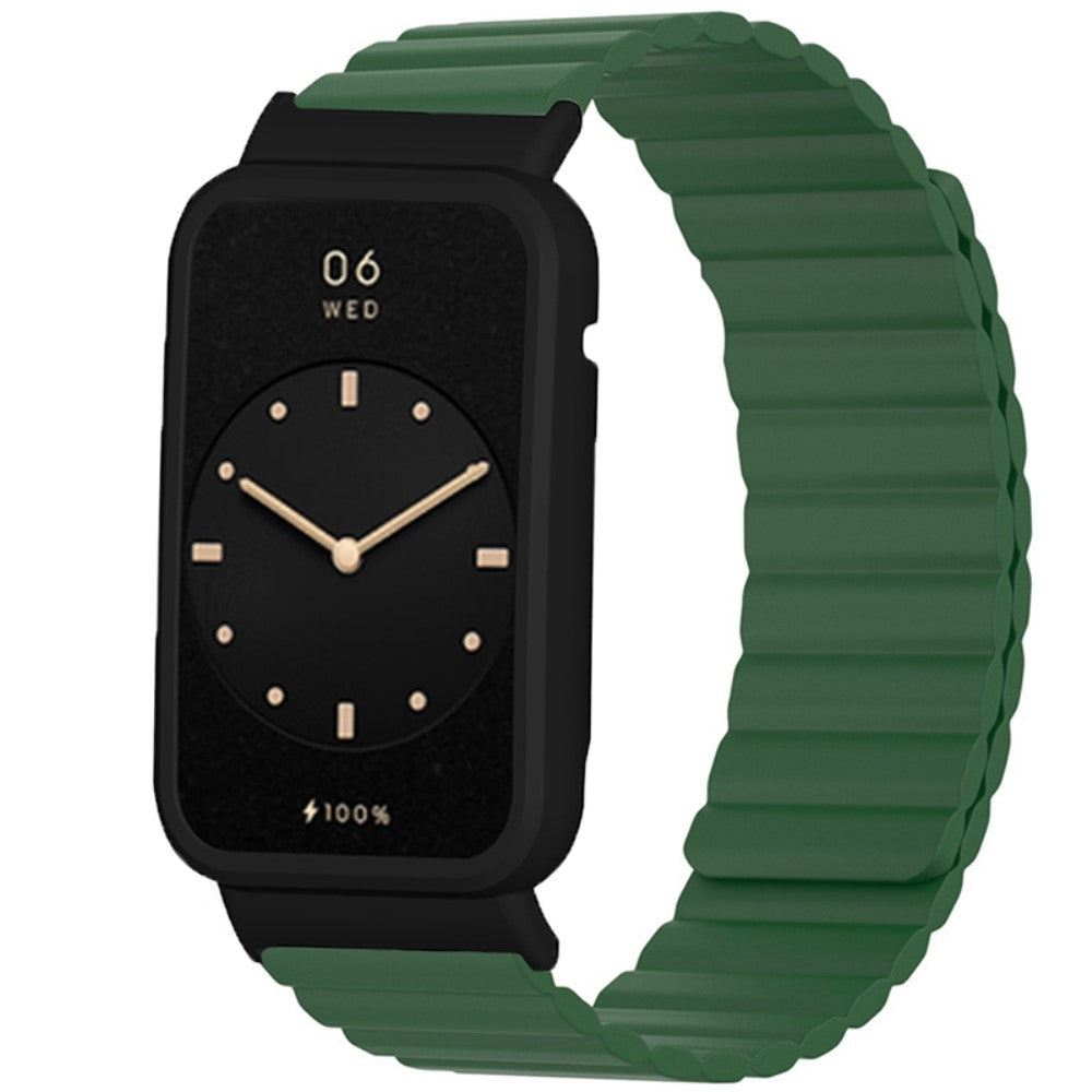 Helt vildt fantastisk Xiaomi Mi Band 7 Pro Silikone Rem - Grøn#serie_7
