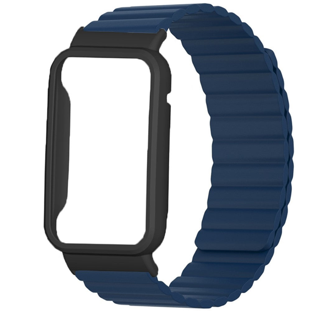 Super fint Xiaomi Mi Band 7 Pro Silikone Rem - Blå#serie_8