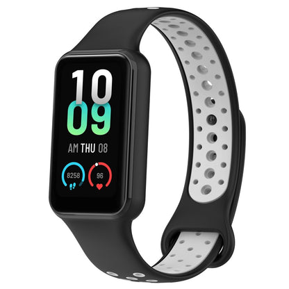 Mega Holdbart Silikone Rem passer til Xiaomi Redmi Band 2 - Sort#serie_3