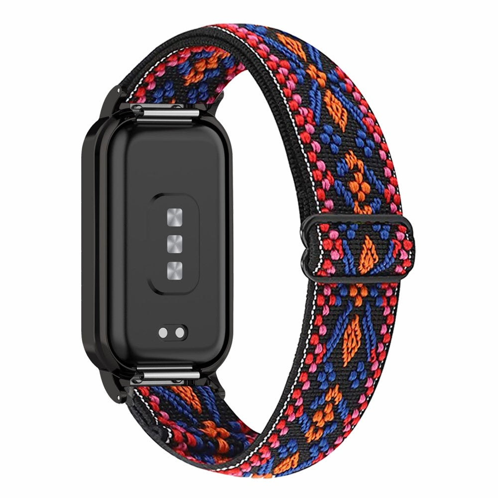 Sejt Nylon Rem passer til Xiaomi Redmi Band 2 - Flerfarvet#serie_3