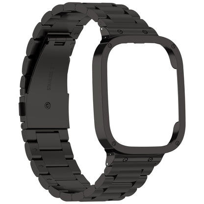 Metal Universal Rem passer til Xiaomi Redmi Watch 3 / Xiaomi Mi Watch Lite 3 - Sort#serie_1