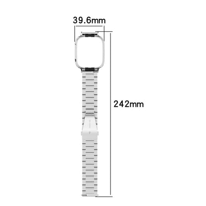Metal Universal Rem passer til Xiaomi Redmi Watch 3 / Xiaomi Mi Watch Lite 3 - Sort#serie_9