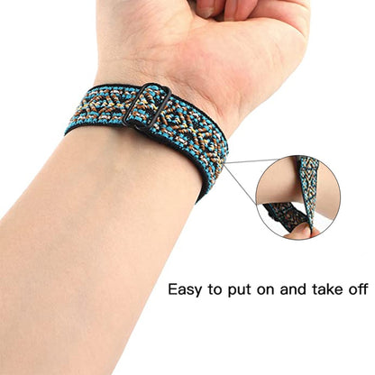 Nylon Universal Rem passer til Xiaomi Redmi Watch 3 / Xiaomi Mi Watch Lite 3 - Rød#serie_7